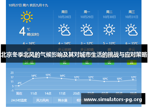 北京冬季北风的气候影响及其对城市生活的挑战与应对策略