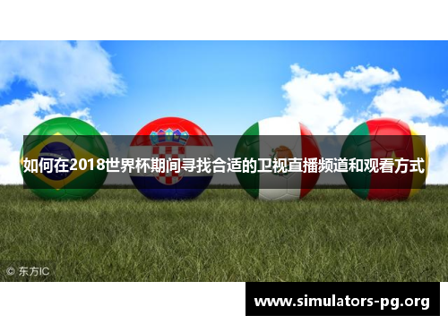 如何在2018世界杯期间寻找合适的卫视直播频道和观看方式